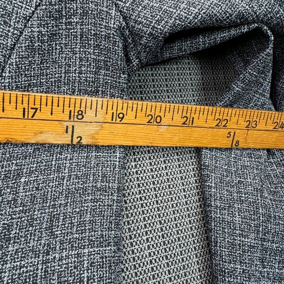 Sag Harbor Dress Gray Blazer Jacket Size 12 Womens Professional Wear - Picture 5 of 7